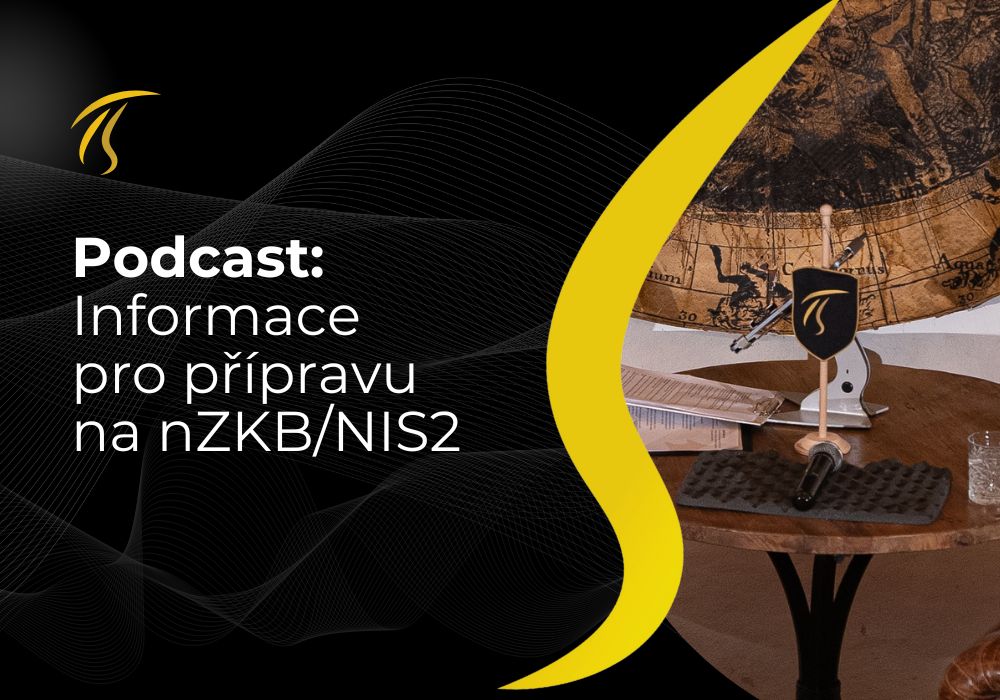 Náhledový obrázek s nadpisem: Podcast o nZKB dle NIS2: Co potřebujete vědět pro přípravu